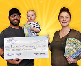 Arizona Lottery Winner Lujan-Kettner Family
