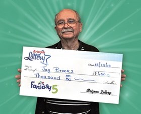 Arizona Lottery Winner Jay Brooks