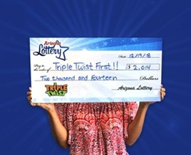 Arizona Lottery Winner Triple Twist First!!