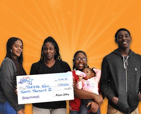 Arizona Lottery Winner Tamieka Ware