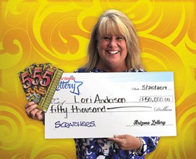 Arizona Lottery Winner Lori Anderson