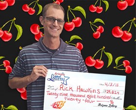 Arizona Lottery Winner Rick Hawkins