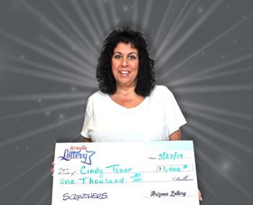 Arizona Lottery Winner Cindy Tober