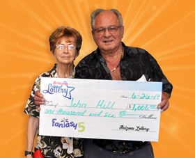 Arizona Lottery Winner John Hill