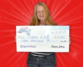 Arizona Lottery Winner Diana Wolfe