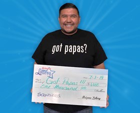 Arizona Lottery Winner Got Papas!!!