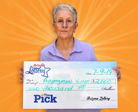 Arizona Lottery Winner Anonymous Winner