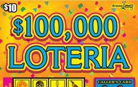 $100,000 Loteria Logo